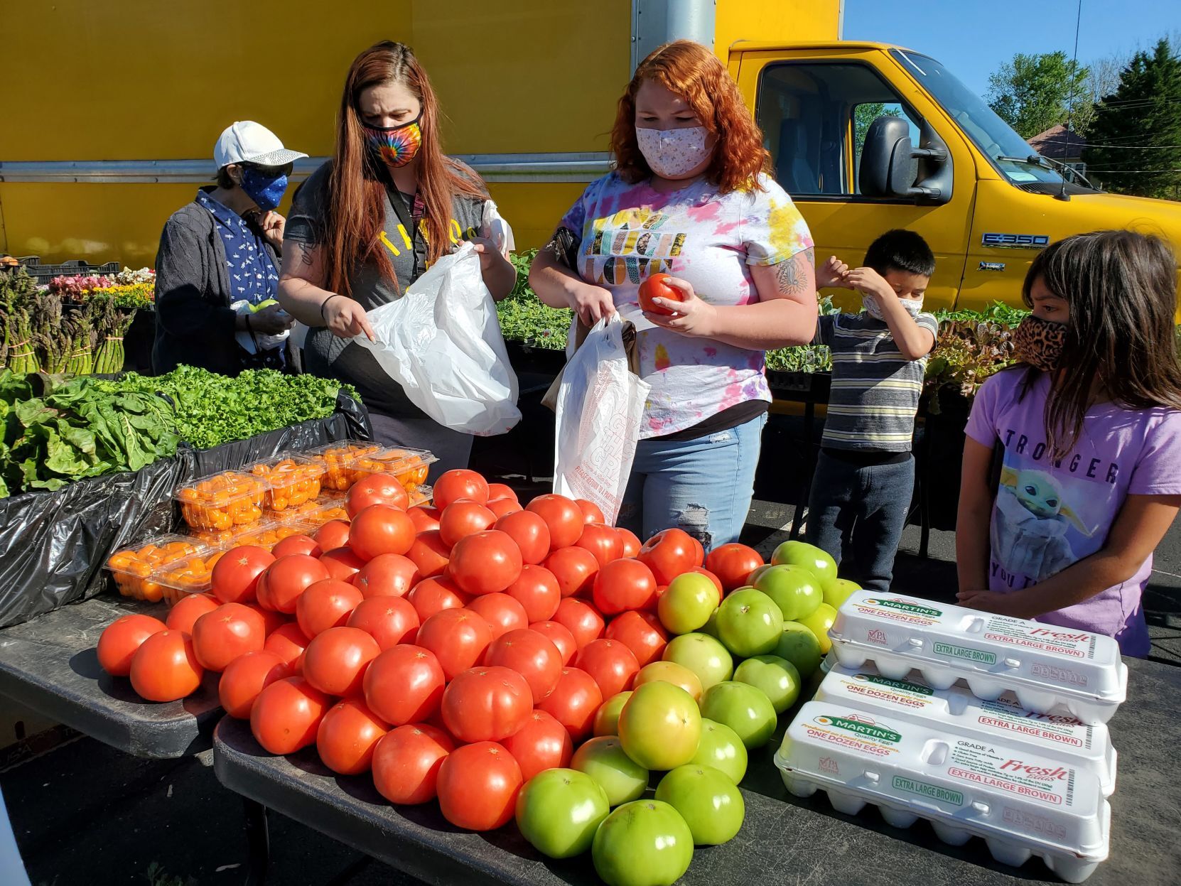 Farmers Market Culpeper 1st day 2021